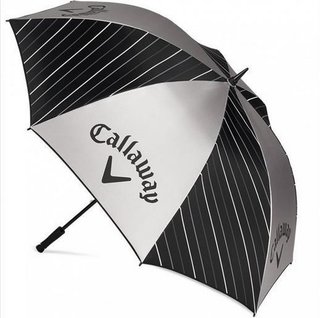 Callaway 64" UV paraply, svart/grå