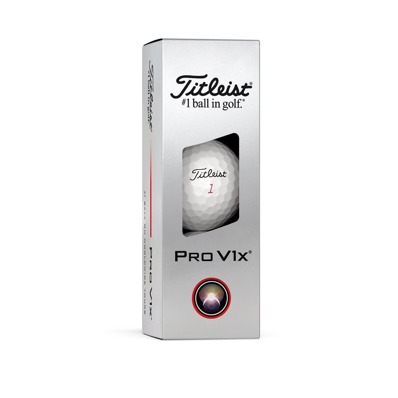 Titleist Pro V1x 2025 golfbollar (#1 - #4)