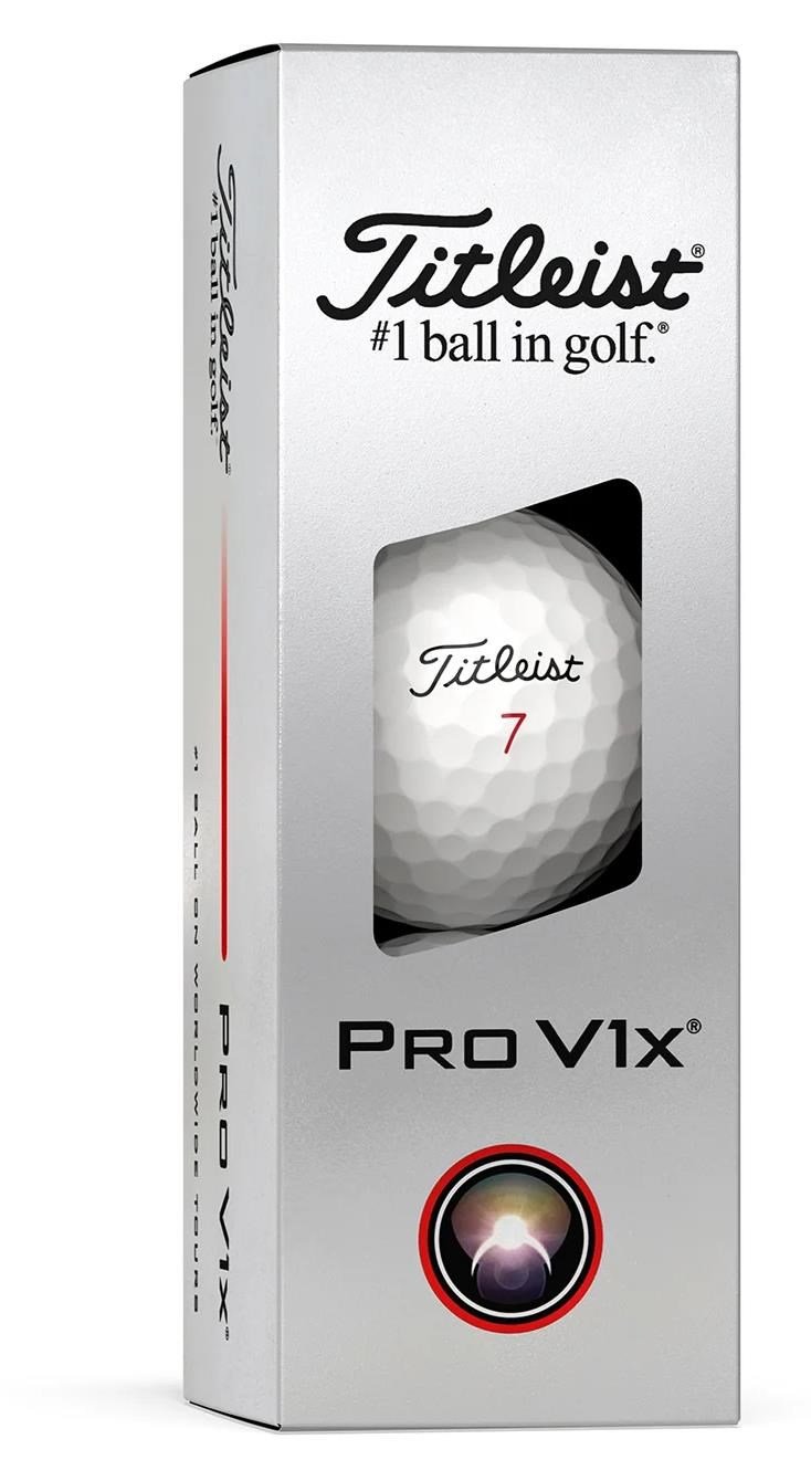 Titleist Pro V1x 2025 golfbollar, High number (#5 - #8)