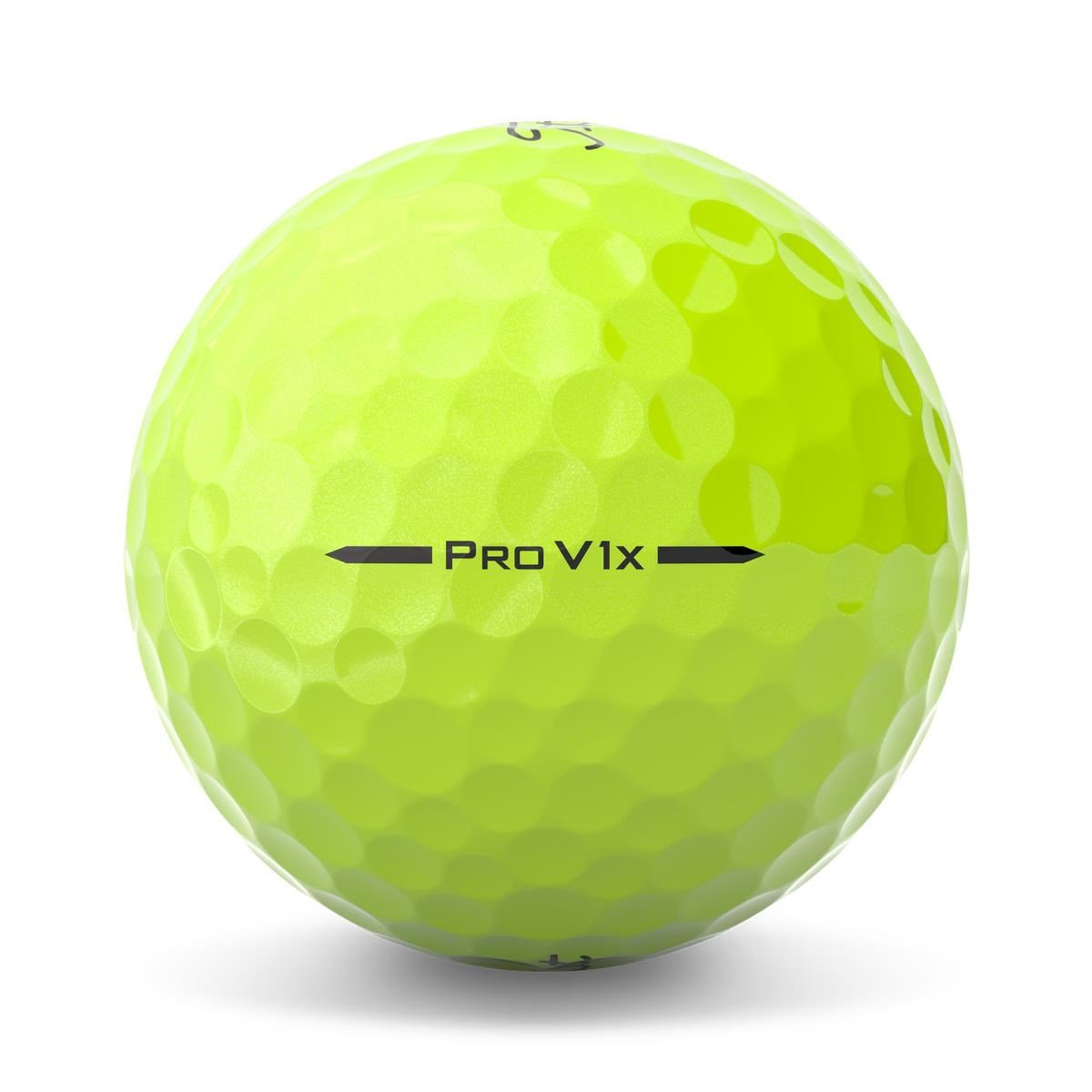 Titleist Pro V1x 2025 golfbollar, gula