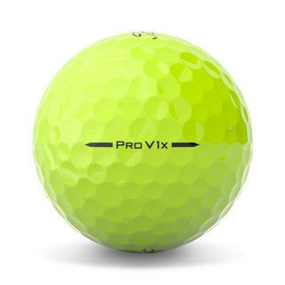 Titleist Pro V1x 2025 golfbollar, gula
