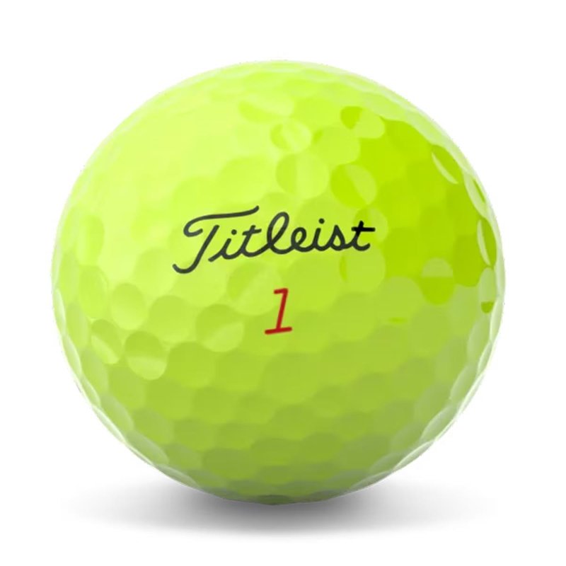 Titleist Pro V1x 2025 golfbollar, gula