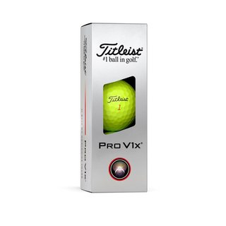 Titleist Pro V1x 2025 golfbollar, gula