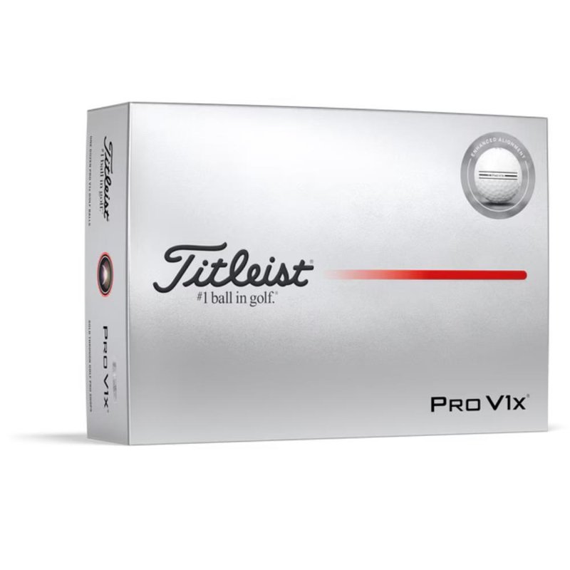 Titleist Pro V1x 2025 golfbollar, Enhanced Alignment