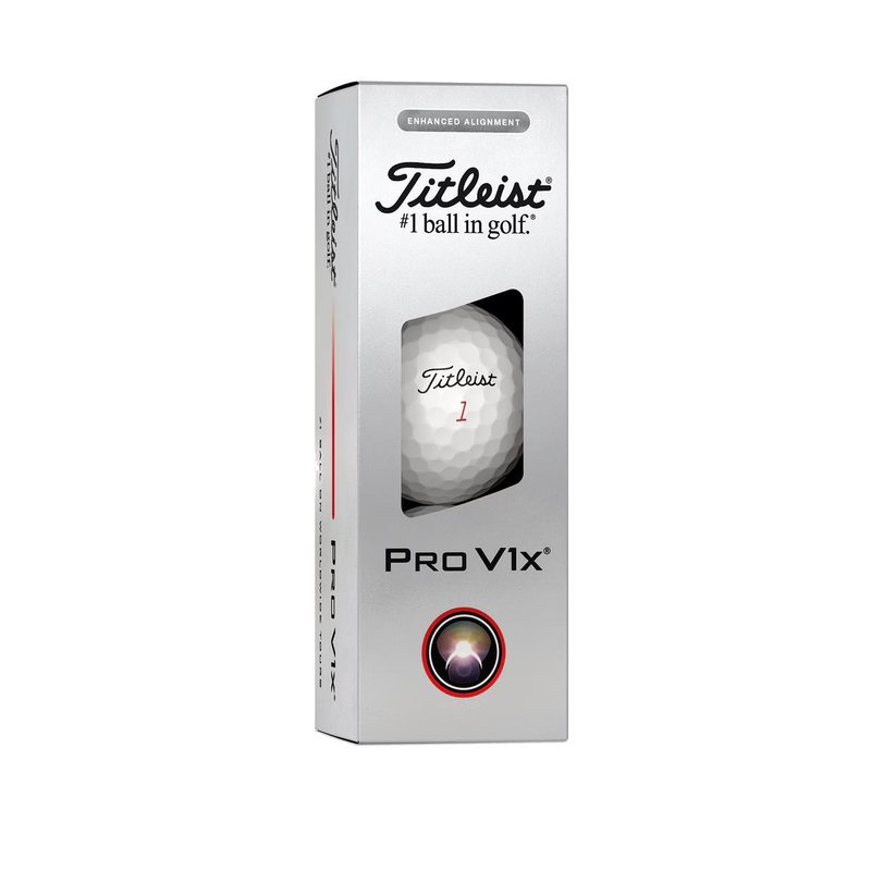 Titleist Pro V1x 2025 golfbollar, Enhanced Alignment