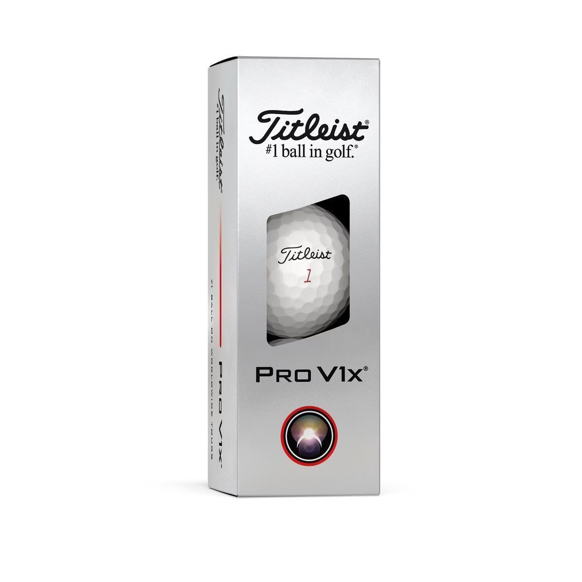 Titleist Pro V1x 2025 golfbollar, RCT