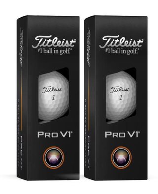 Titleist Pro V1 2025 golfbollar, Mors dag inkl. påse