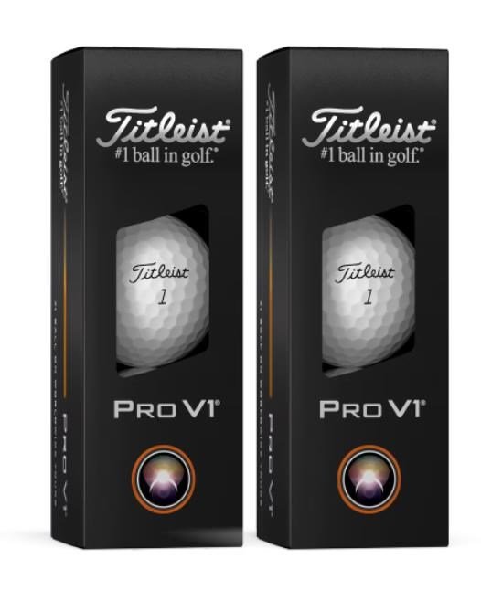 Titleist Pro V1 2025 golfbollar, Mors dag inkl. påse