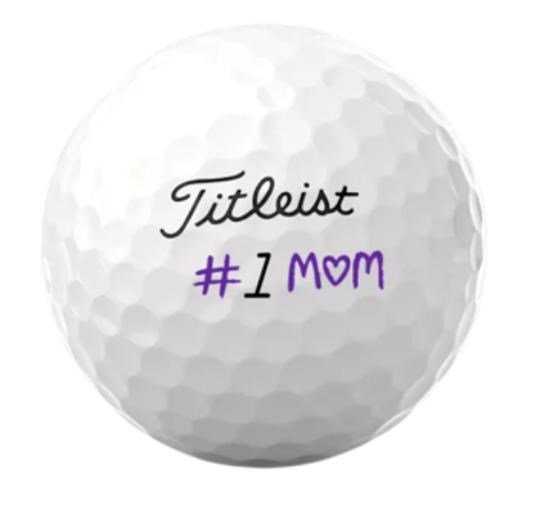 Titleist Pro V1 2025 golfbollar, Mors dag inkl. påse