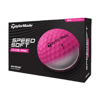 TaylorMade SpeedSoft golfbollar, rosa