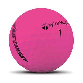 TaylorMade SpeedSoft golfbollar, rosa