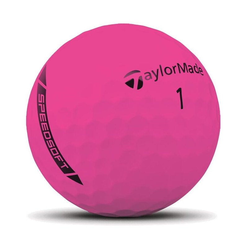 TaylorMade SpeedSoft golfbollar, rosa