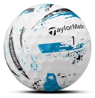 TaylorMade SpeedSoft Ink golfbollar (12 bollar), multi