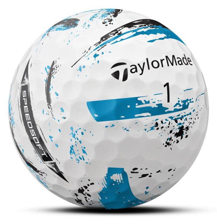 TaylorMade SpeedSoft Ink golfbollar (12 bollar), multi