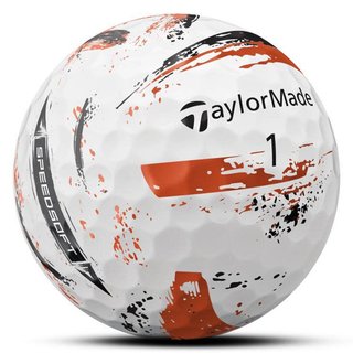 TaylorMade SpeedSoft Ink golfbollar (12 bollar), multi