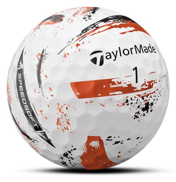 TaylorMade SpeedSoft Ink golfbollar (12 bollar), multi