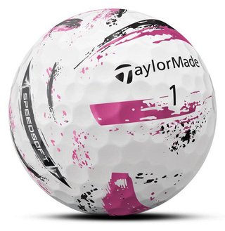 TaylorMade SpeedSoft Ink golfbollar (12 bollar), multi