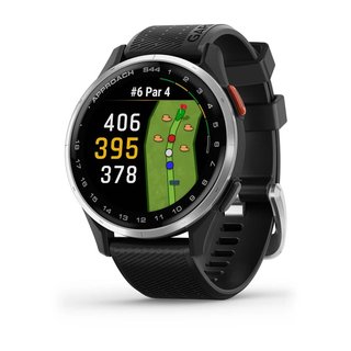 Garmin Approach S44 GPS-klocka, svart/silver aluminium