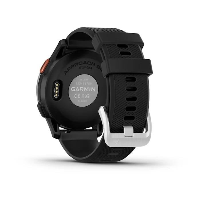 Garmin Approach S44 GPS-klocka, svart/silver aluminium