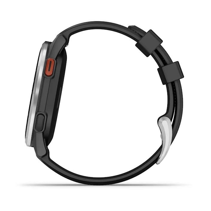 Garmin Approach S44 GPS-klocka, svart/silver aluminium