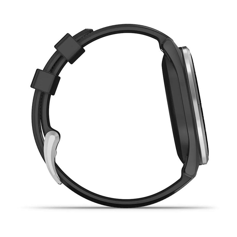 Garmin Approach S44 GPS-klocka, svart/silver aluminium