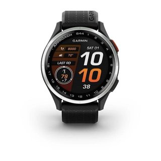 Garmin Approach S44 GPS-klocka, svart/silver aluminium