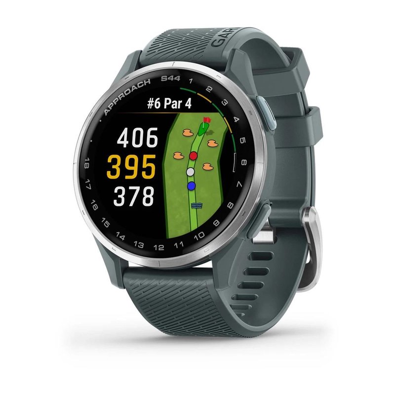 Garmin Approach S44 GPS-klocka, twilight/silver aluminium