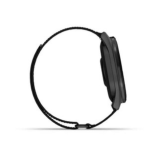 Garmin Approach S50 GPS-klocka, svart nylon/silver aluminium