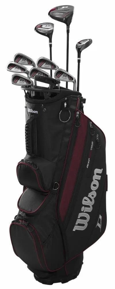 Wilson Deep Red Tour herr golf set, stål