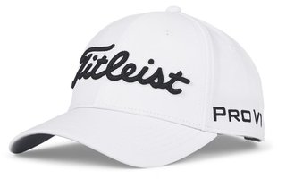 Titleist Tour Performance herr keps, vit/svart