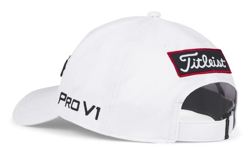 Titleist Tour Performance herr keps, vit/svart