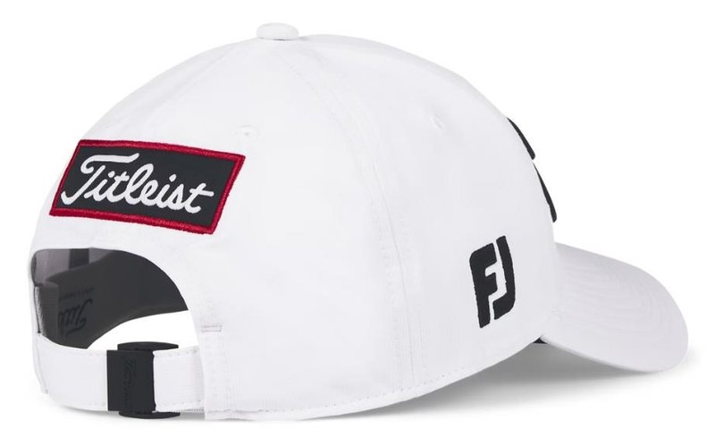 Titleist Tour Performance herr keps, vit/svart