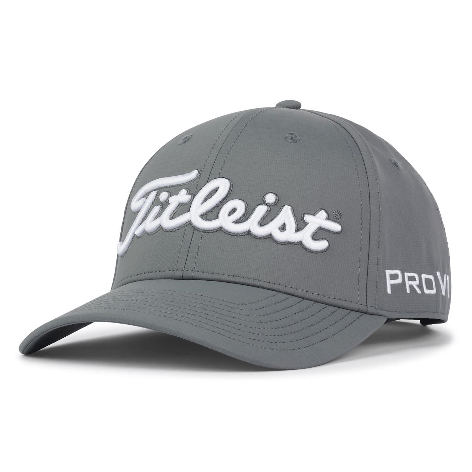 Titleist Tour Performance herr keps, charcoal/white