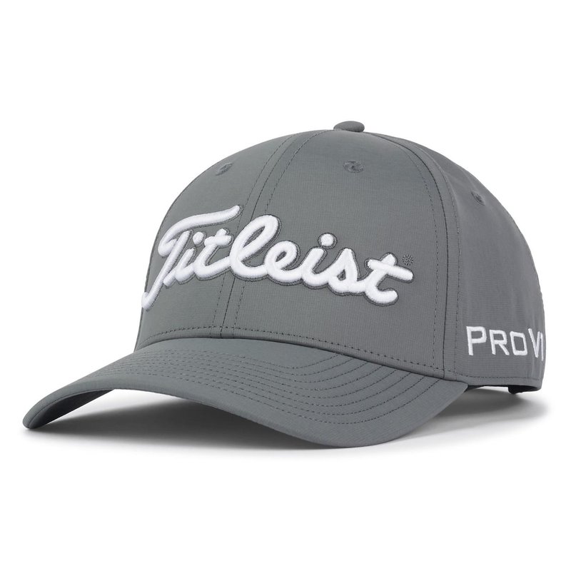 Titleist Tour Performance herr keps, charcoal/white