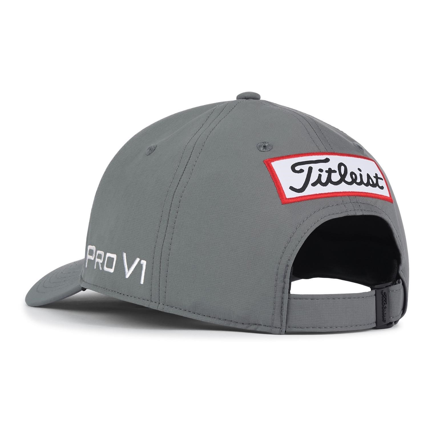 Titleist Tour Performance herr keps, charcoal/white