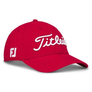 Titleist Tour Performance mens cap, red/white