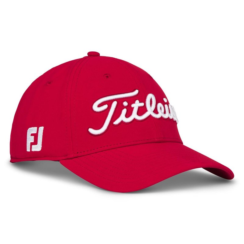 Titleist Tour Performance mens cap, red/white