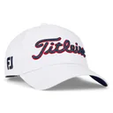 Titleist Tour Performance herr keps, vit/navy/röd