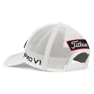 Titleist Tour Mesh herr keps, vit/svart
