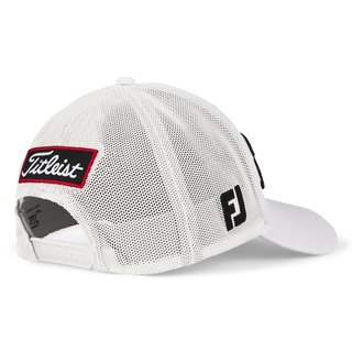 Titleist Tour Mesh herr keps, vit/svart