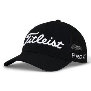 Titleist Tour Mesh herr keps, svart/vit