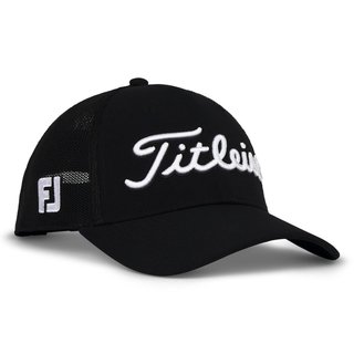 Titleist Tour Mesh herr keps, svart/vit