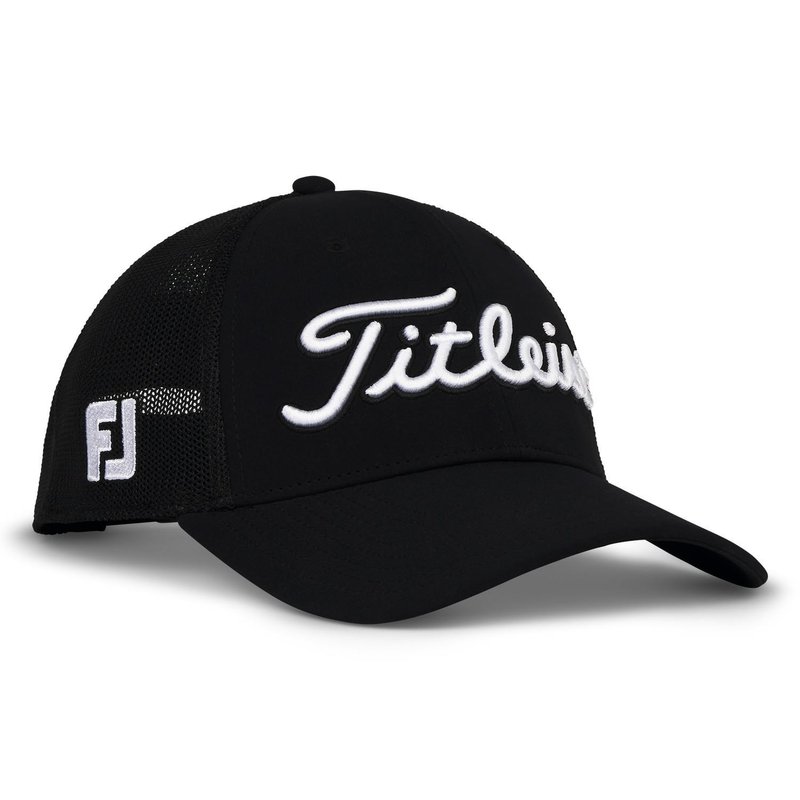 Titleist Tour Mesh herr keps, svart/vit
