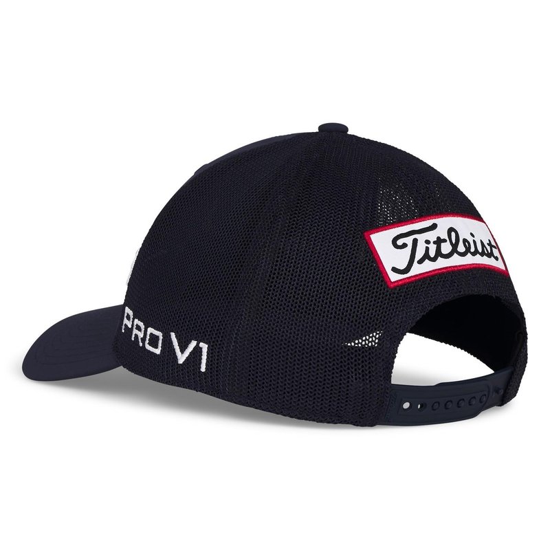 Titleist Tour Mesh herr keps, navy/vit