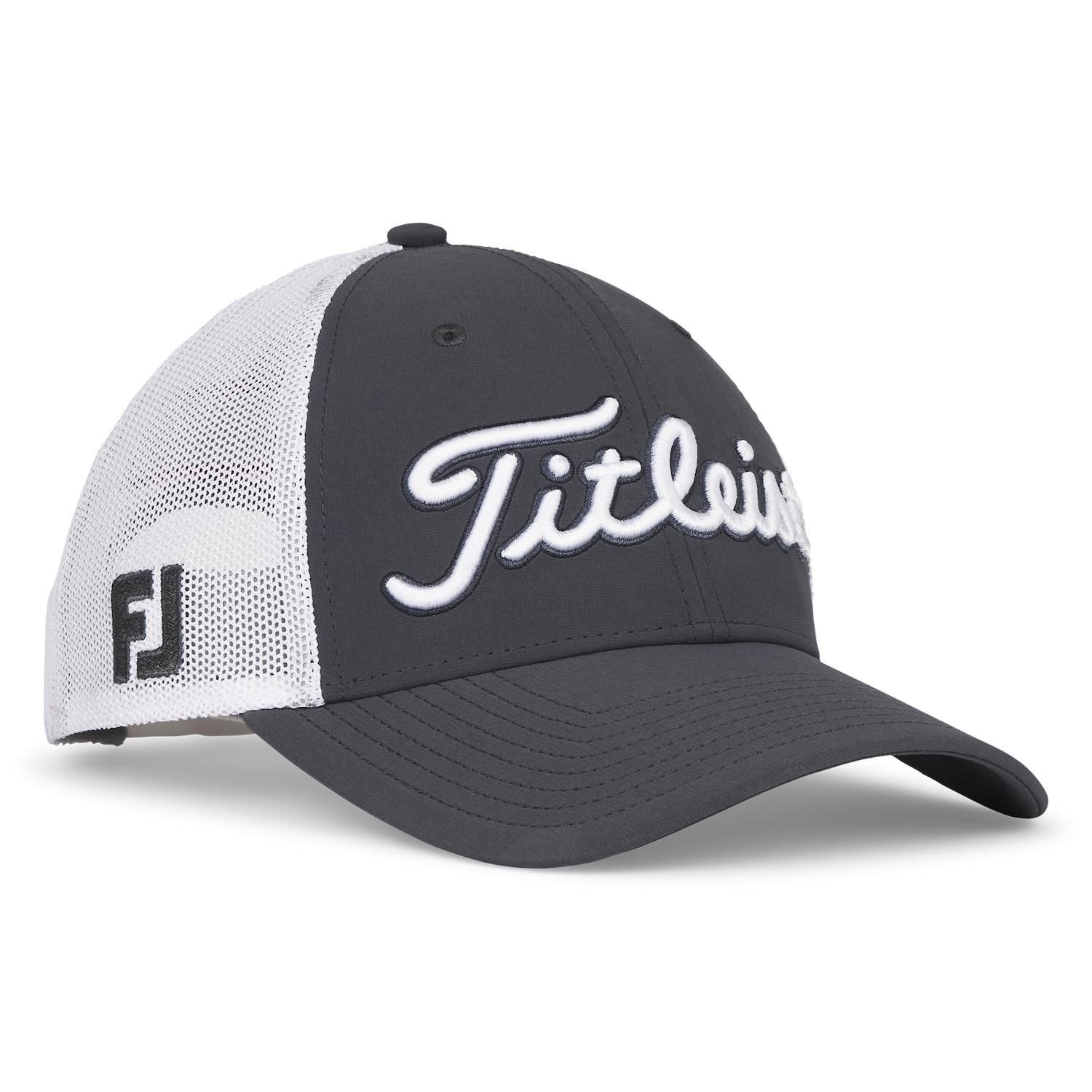 Titleist Tour Mesh herr keps, charcoal/white