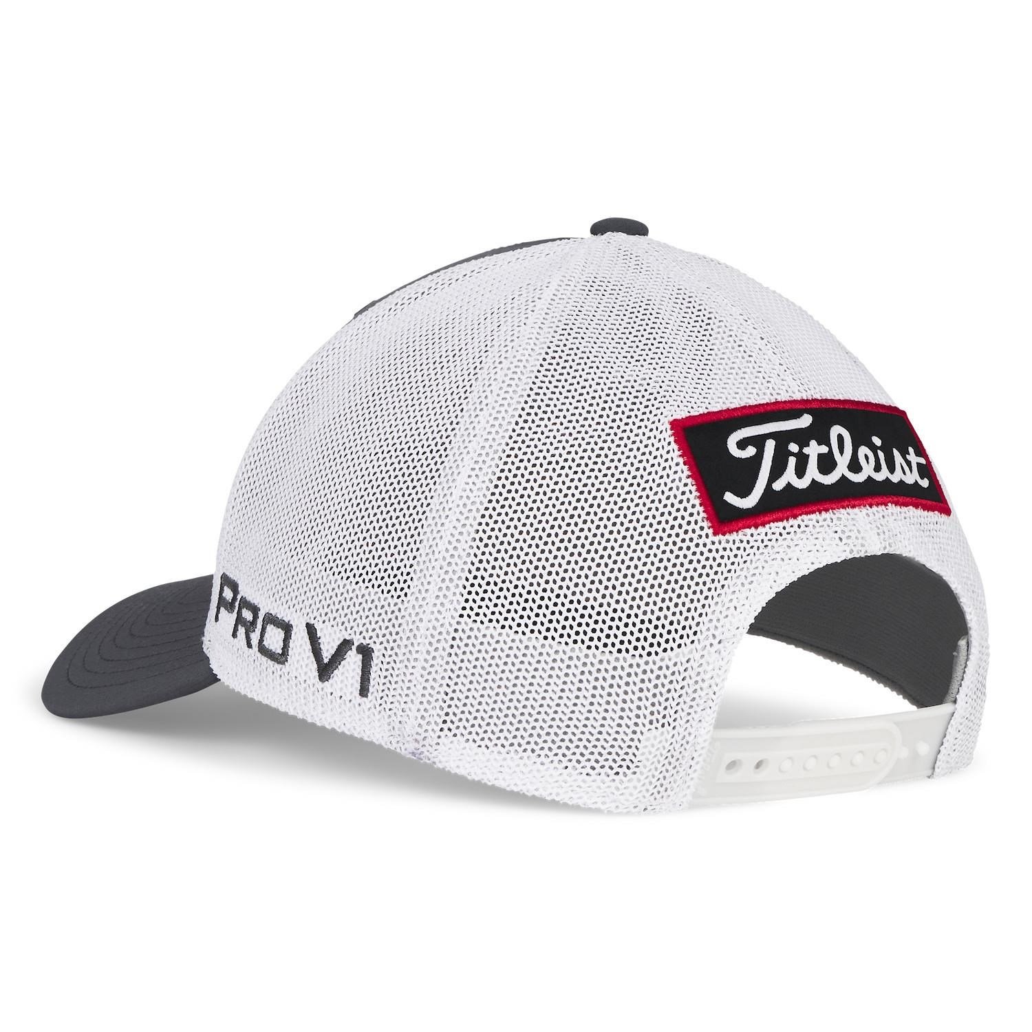 Titleist Tour Mesh herr keps, charcoal/white