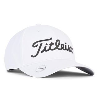 Titleist Players Performance Ball Marker herr keps, vit/svart