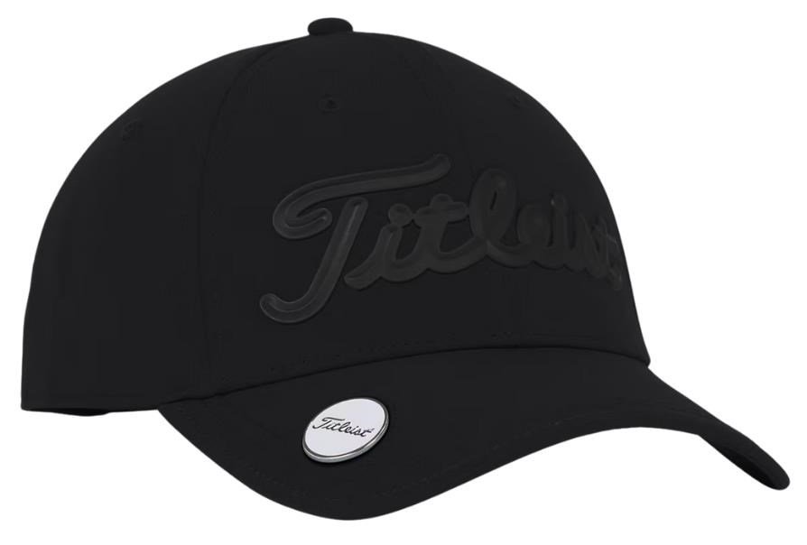 Titleist Players Performance Ball Marker herr keps, svart/svart