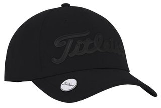 Titleist Players Performance Ball Marker herr keps, svart/svart