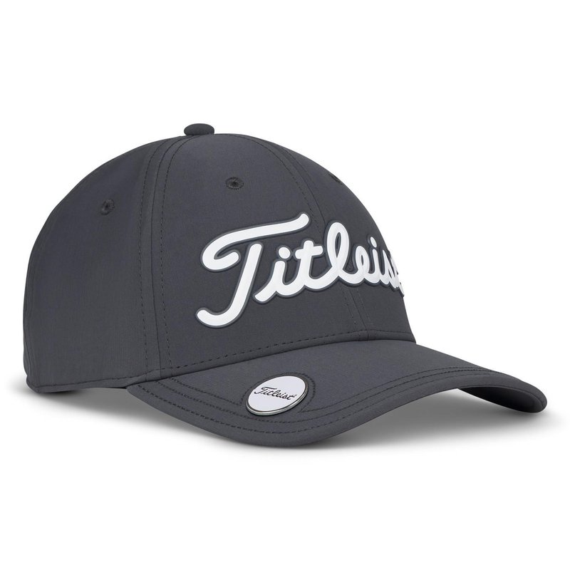 Titleist Players Performance Ball Marker herr keps, charcoal/white
